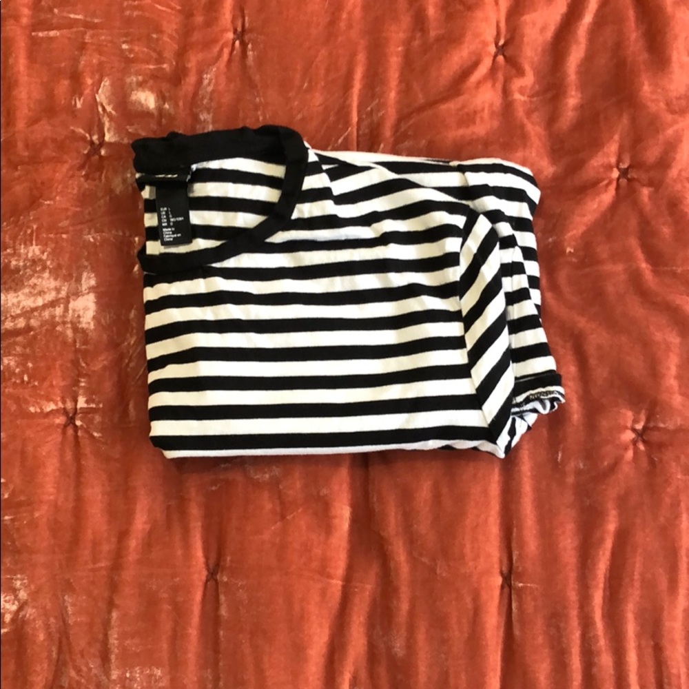 H&M Long Sleeve Striped T-Shirt